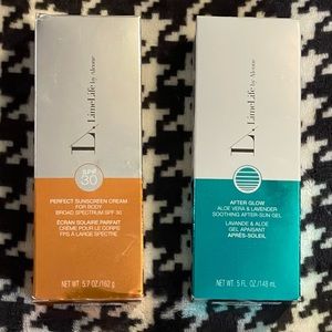 NEW IN PACKAGE
LIMELIFE SUN RISE COLLECTION
BODY SUNSCREEN & AFTER SUN